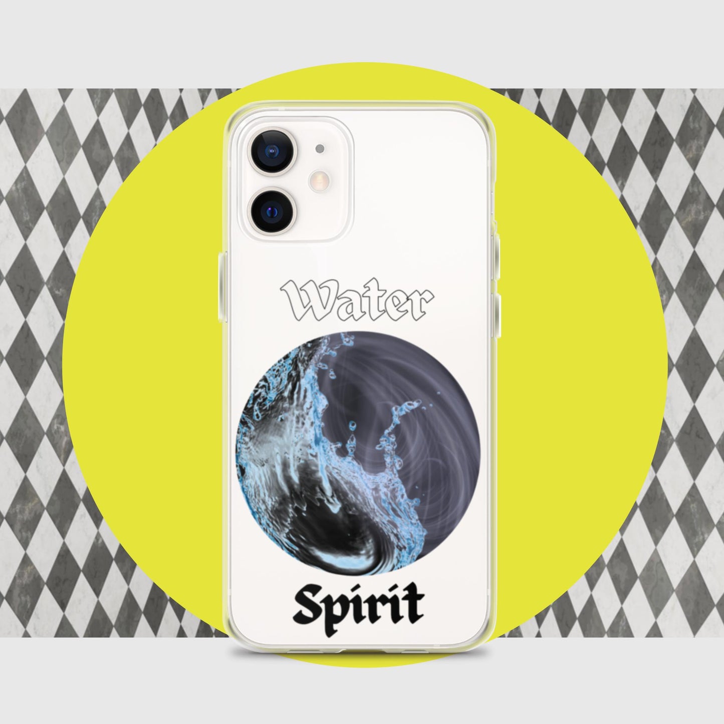 Water and Spirit Clear Case for iPhone®