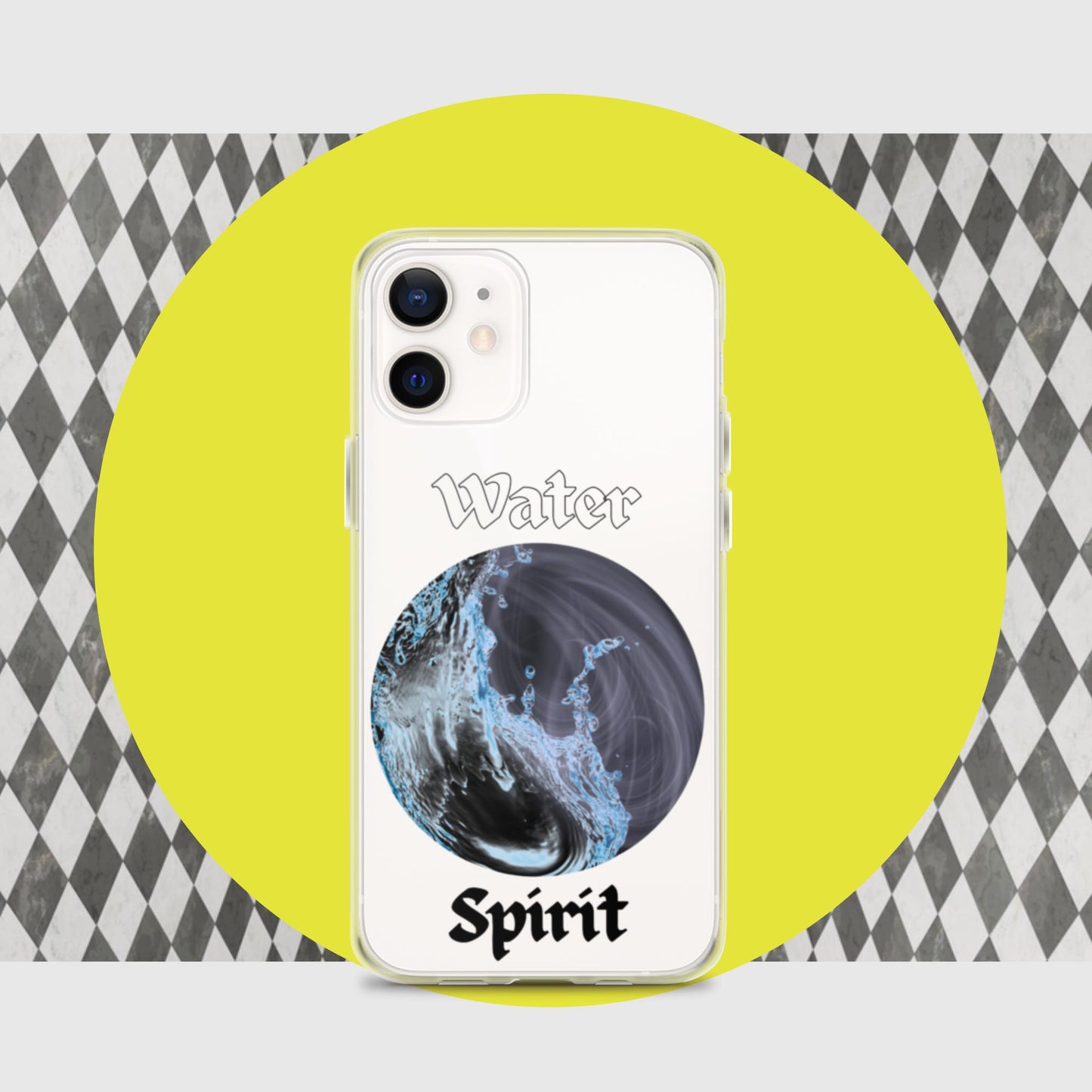 Water and Spirit Clear Case for iPhone®