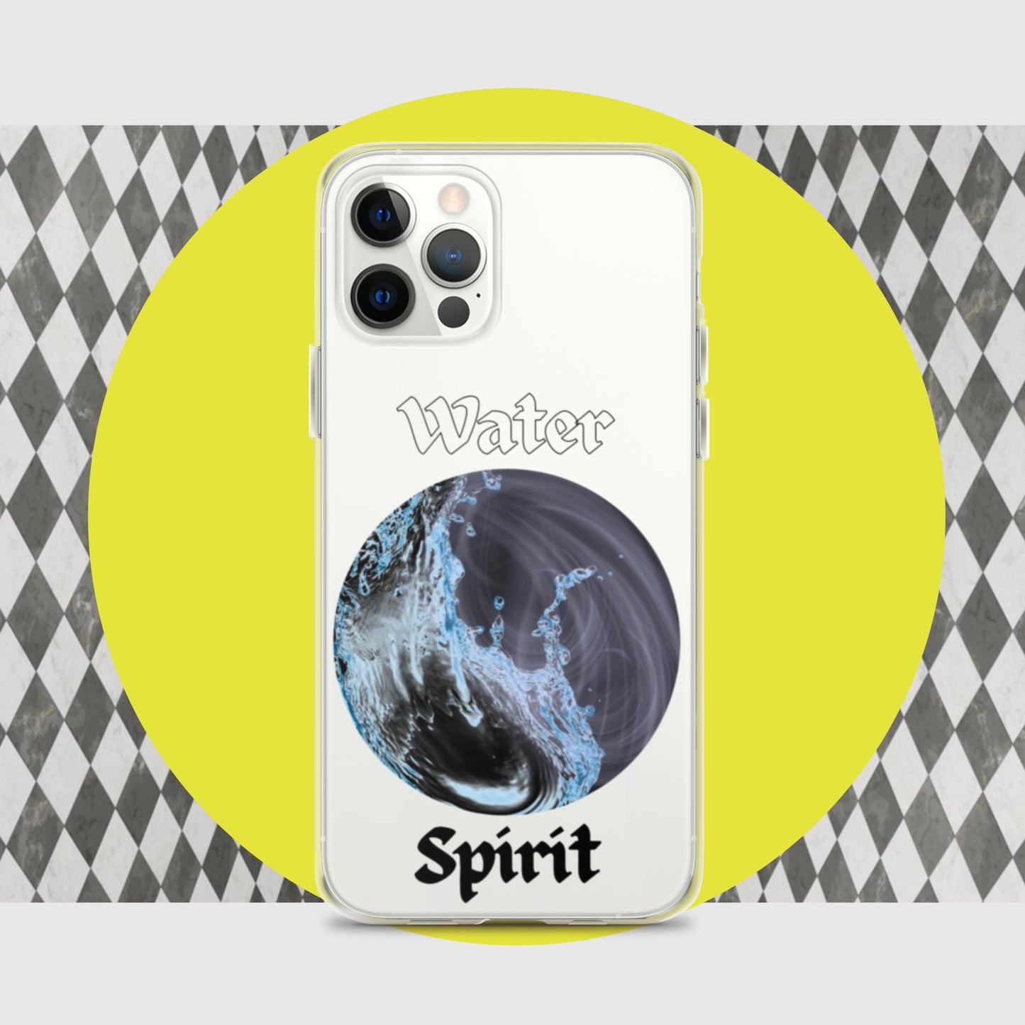 Water and Spirit Clear Case for iPhone®