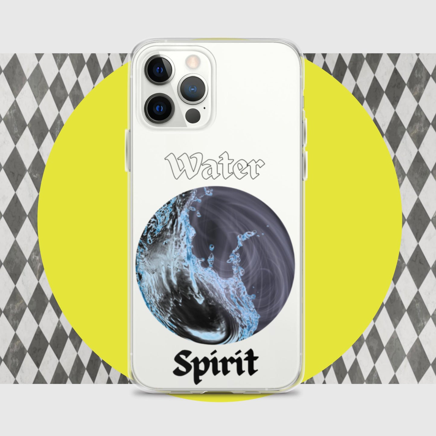 Water and Spirit Clear Case for iPhone®