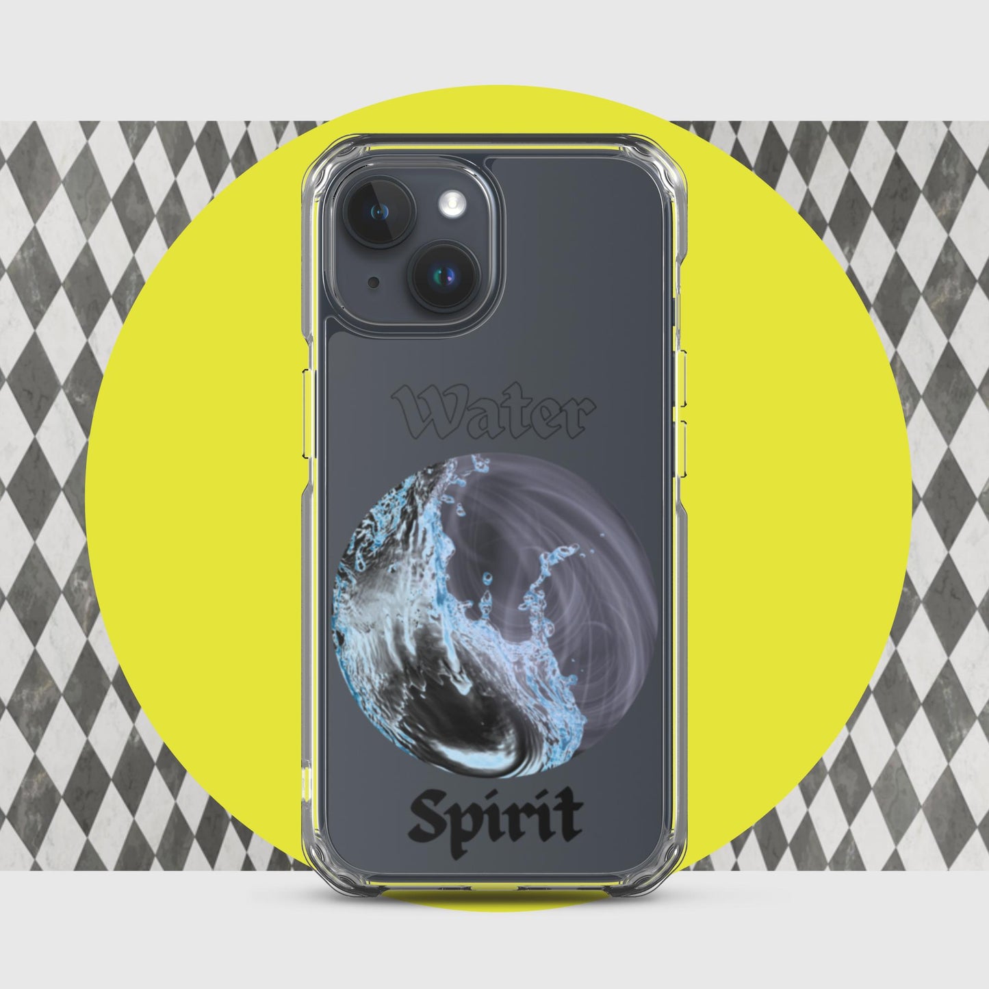Water and Spirit Clear Case for iPhone®