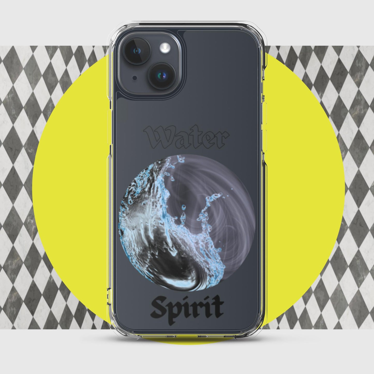 Water and Spirit Clear Case for iPhone®