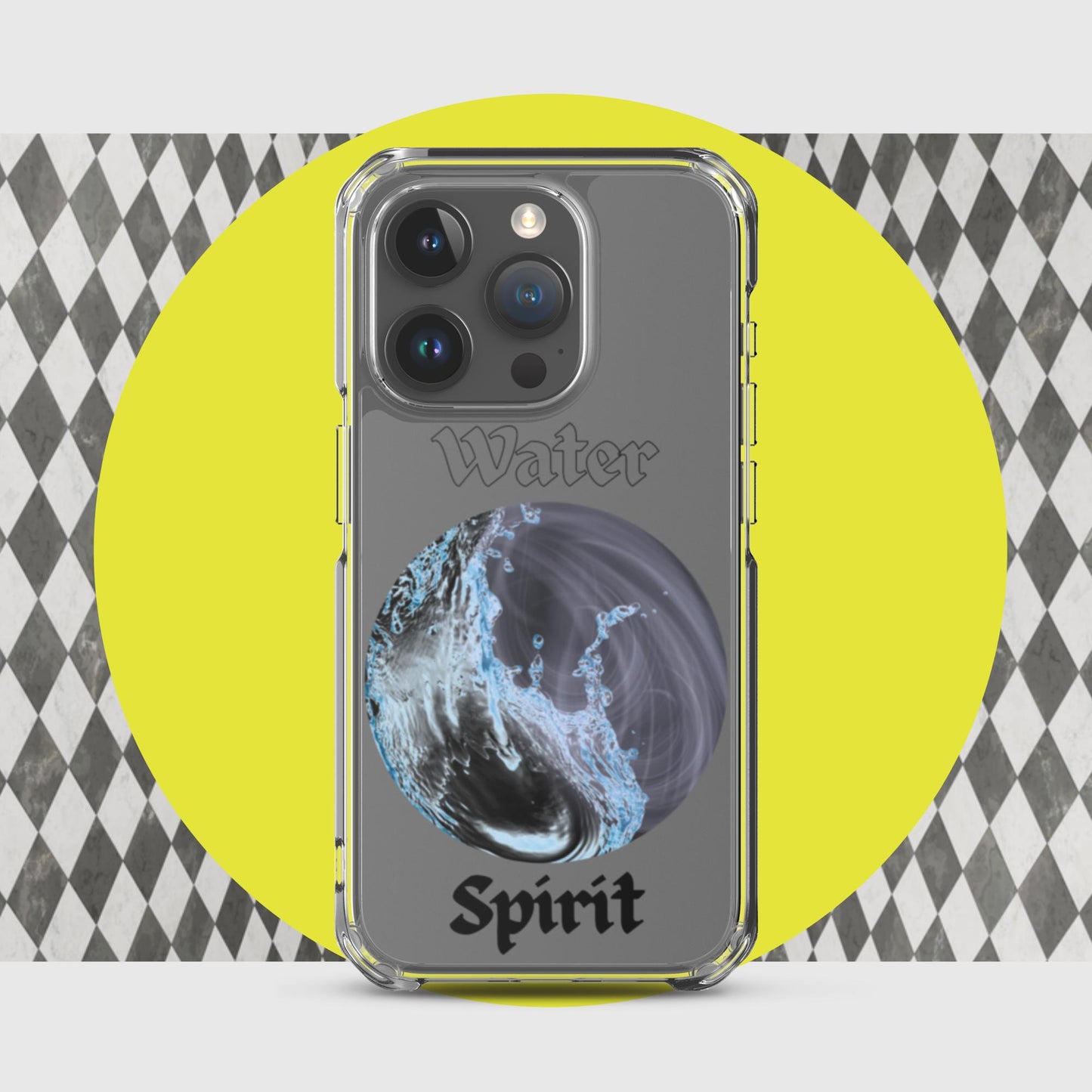 Water and Spirit Clear Case for iPhone®