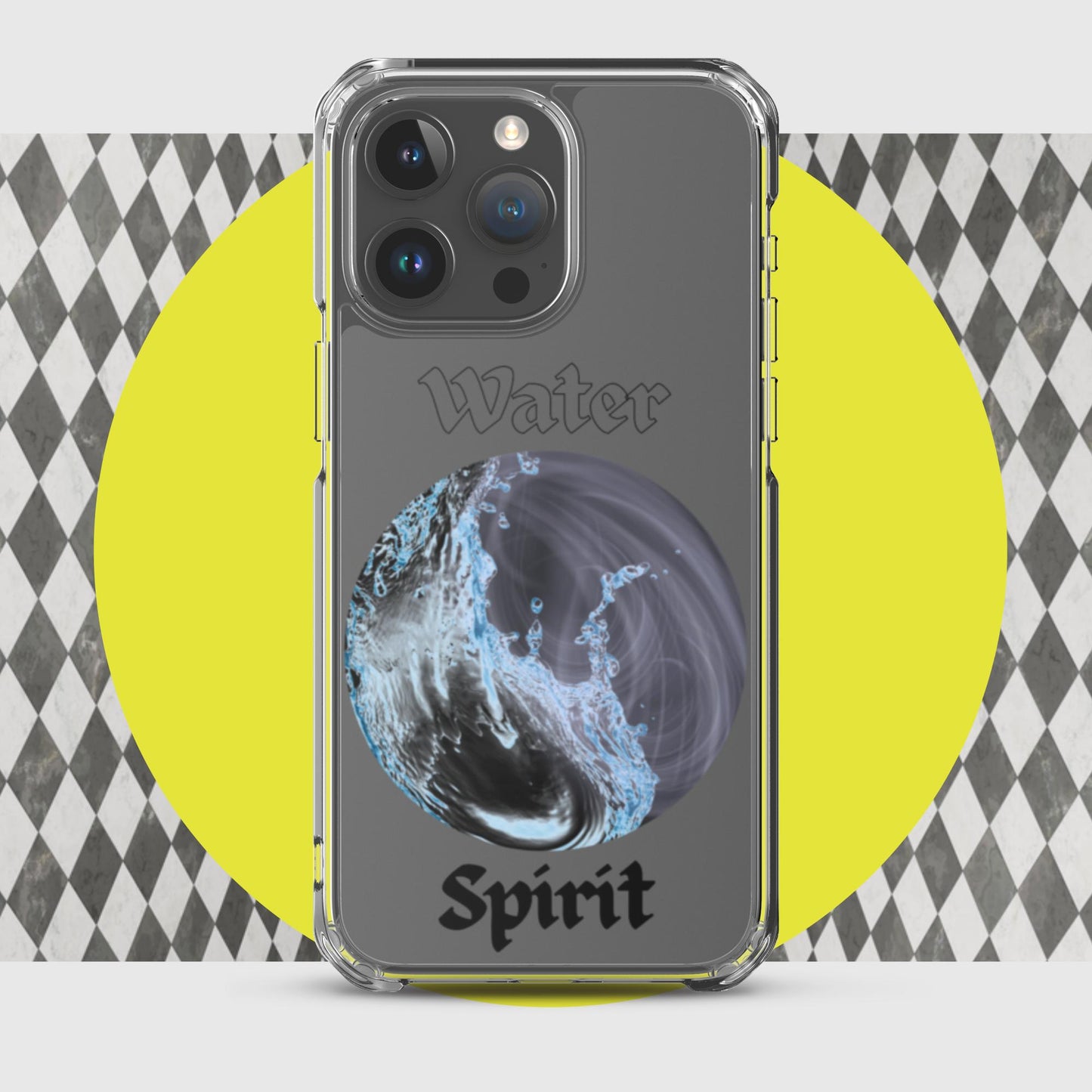 Water and Spirit Clear Case for iPhone®