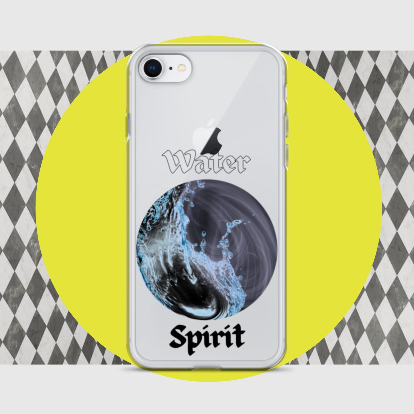 Water and Spirit Clear Case for iPhone®