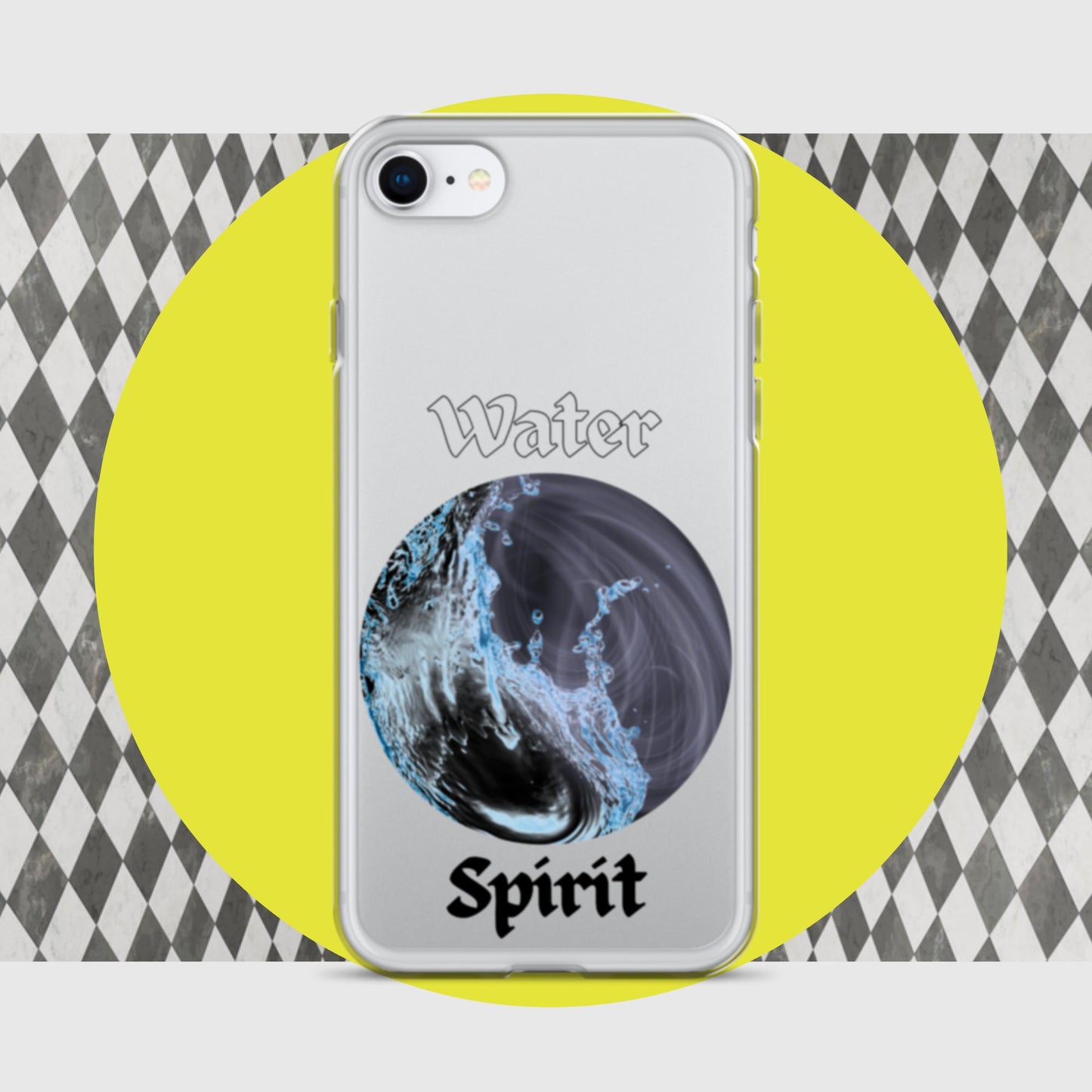 Water and Spirit Clear Case for iPhone®