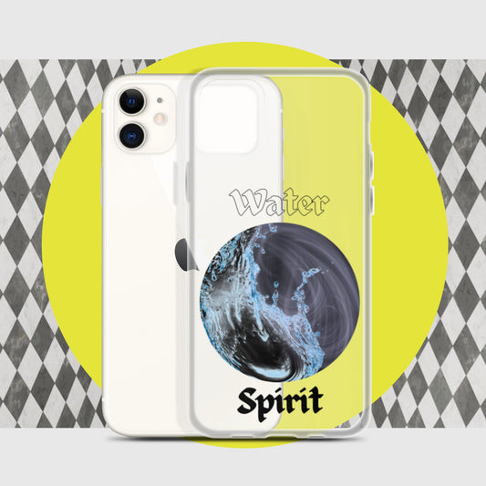 Water and Spirit Clear Case for iPhone®