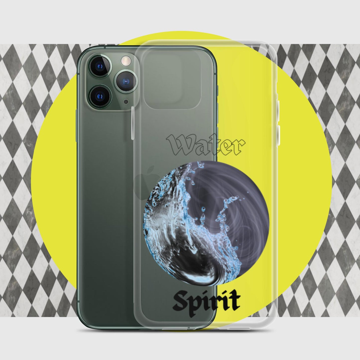 Water and Spirit Clear Case for iPhone®